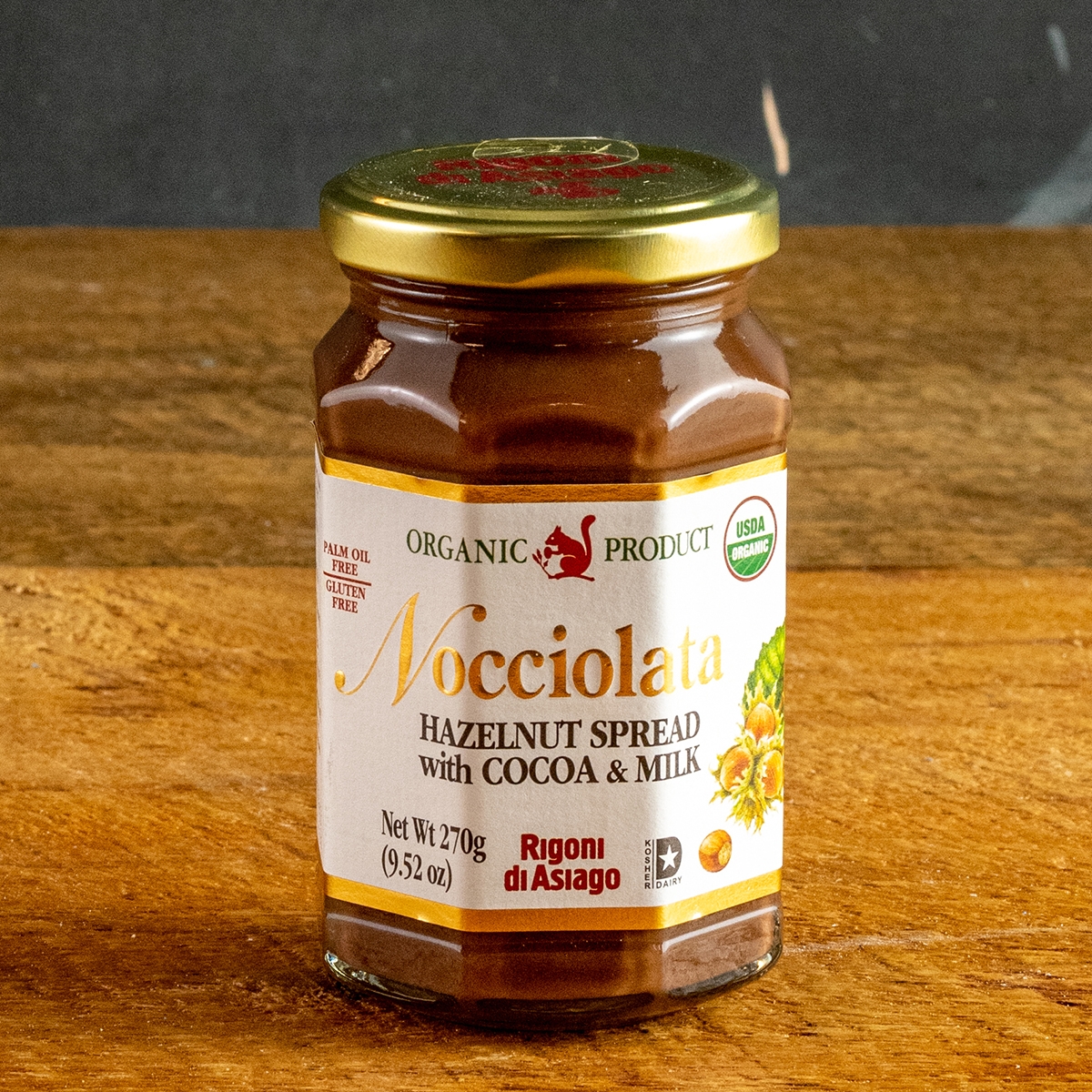 Rigoni Di Asiago Organic Nocciolata Hazelnut Spread