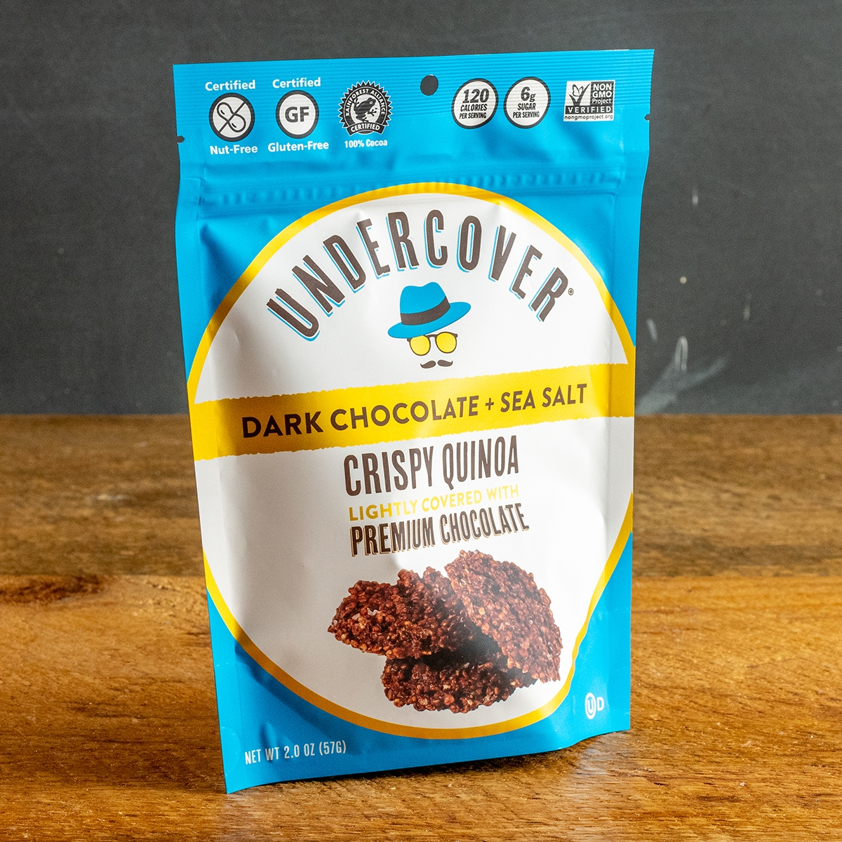 Dark Chocolate + Sea Salt - Undercover Snacks