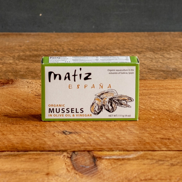 Matiz Organic Mussels (in Olive Oil & Vinegar)