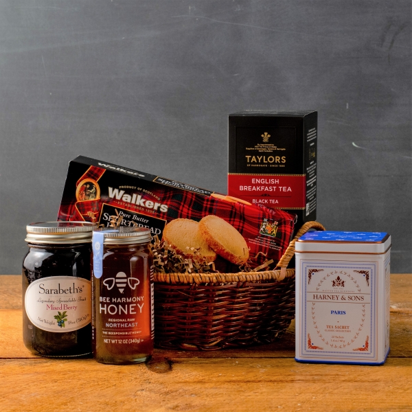 The Delicious Tea-Time Gift Basket | Baskets to Israel